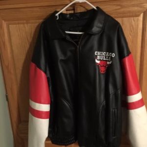 90's Vintage Harbor Master Bulls leather jacket